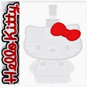 Hello Kitty Red Bow Patch Lotion/Soap Dispenser- White/Red